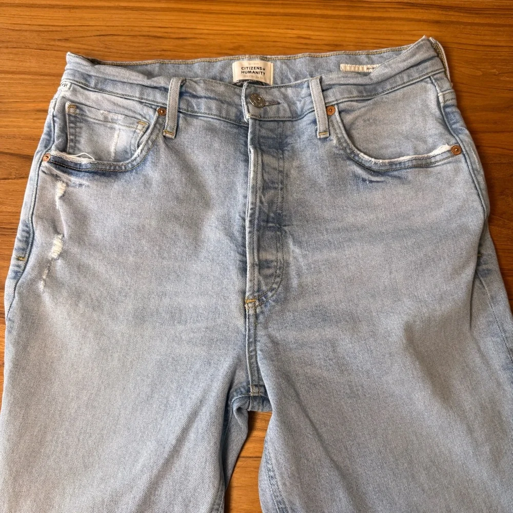 Citizens of Humanity Jeans Women’s 29 Jolene Straight Leg Button Fly - Picture 6 of 13